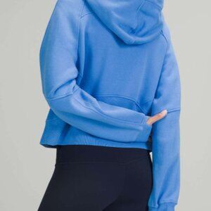 lululemon blue Nile oversized full zip scuba